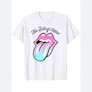 Rolling Stones EUC SZ S Graphic Classic White T-Shirt